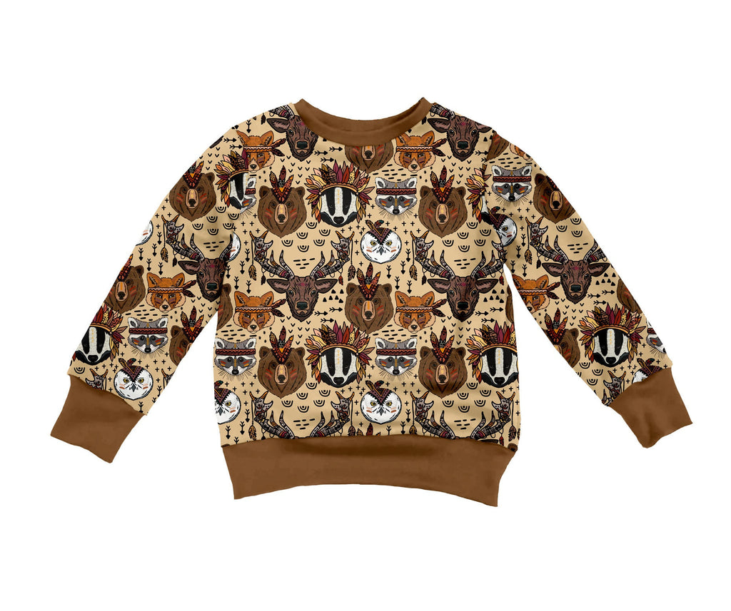 Woodland Animal Sweater