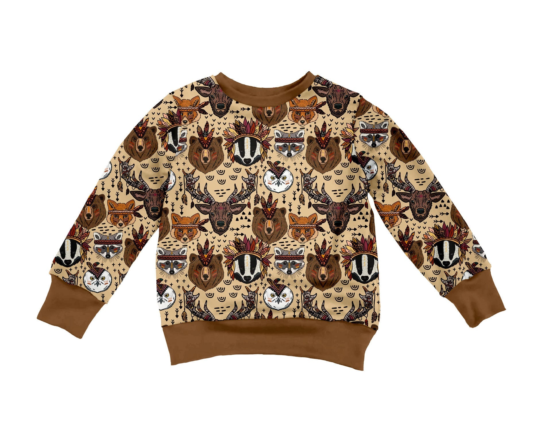 Woodland Animal Sweater