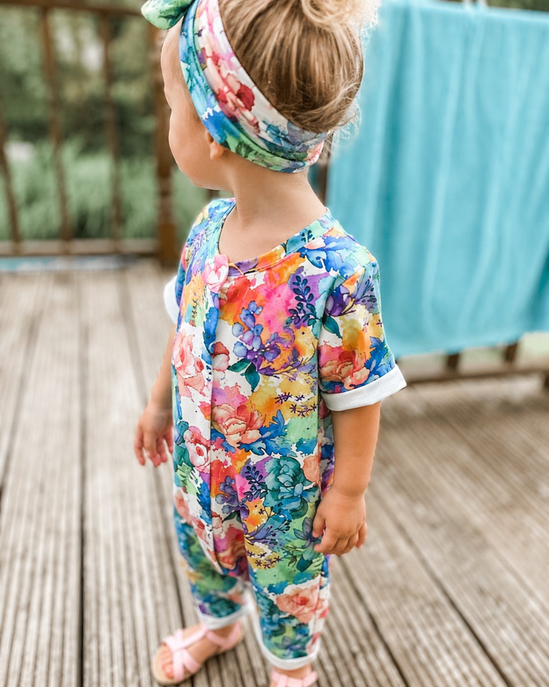 Flower Romper