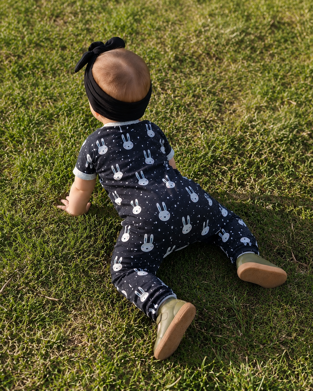 Mono Bunny Romper