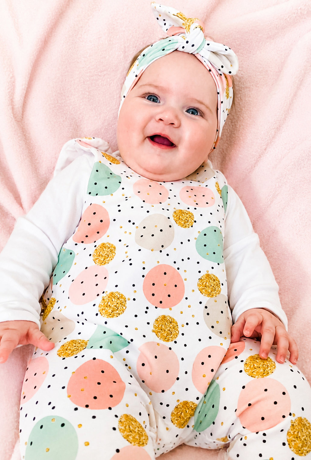 Pastel Dots Romper
