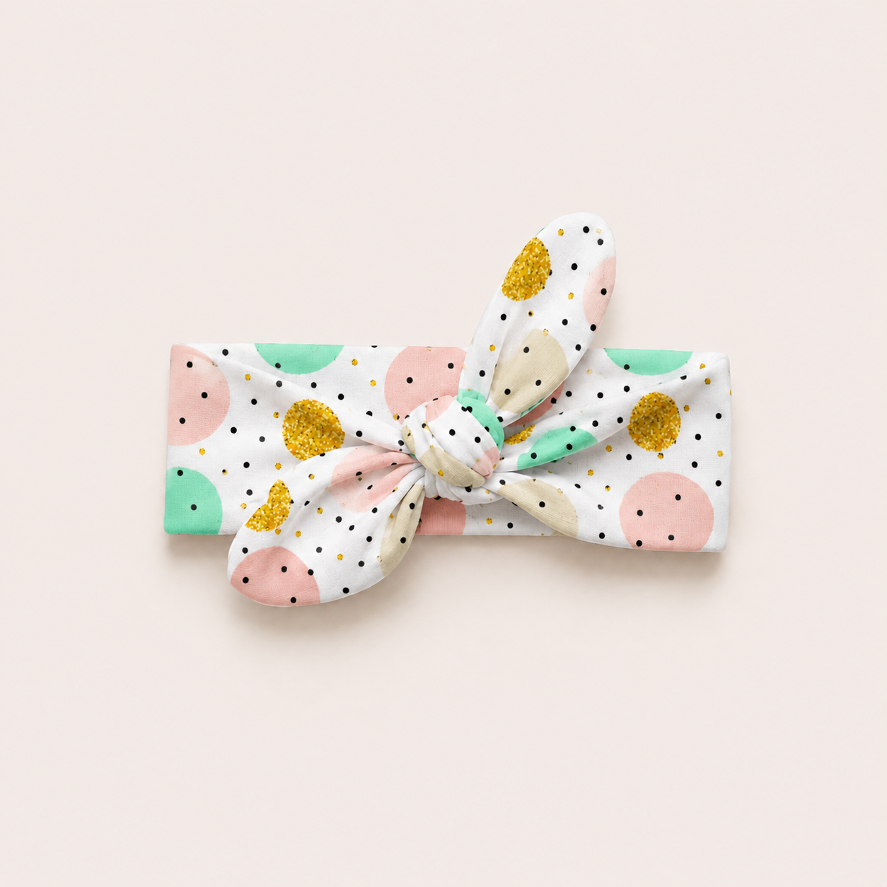 Pastel Dots Headband
